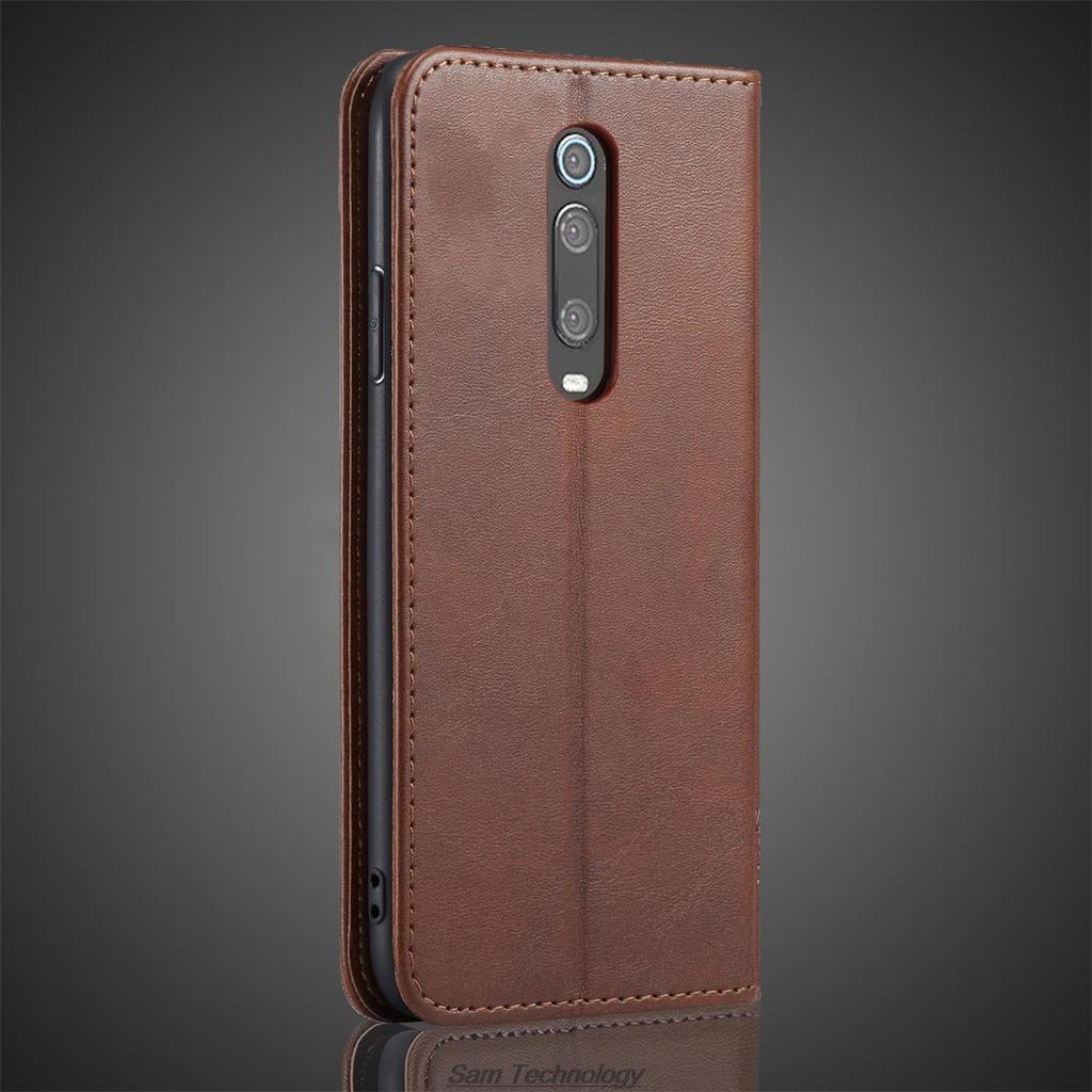 Magnetic Attraction Leather Case for Xiaomi Mi 9T / Xiaomi Mi 9T Pro Holster Flip Cover Case Wallet Phone Bags Fundas Coque