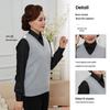 Hengyuanxiang Baby Cashmere V-Neck Vest for Women