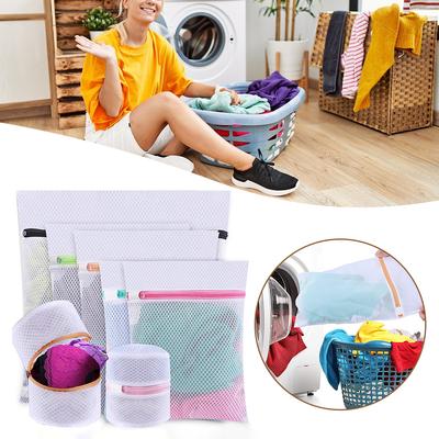 2PCS Polyester Bra Laundry Bags,Thickened Wash Bag for Underwear Anti-deformation,Special Washing Machine Clothing Care Bag