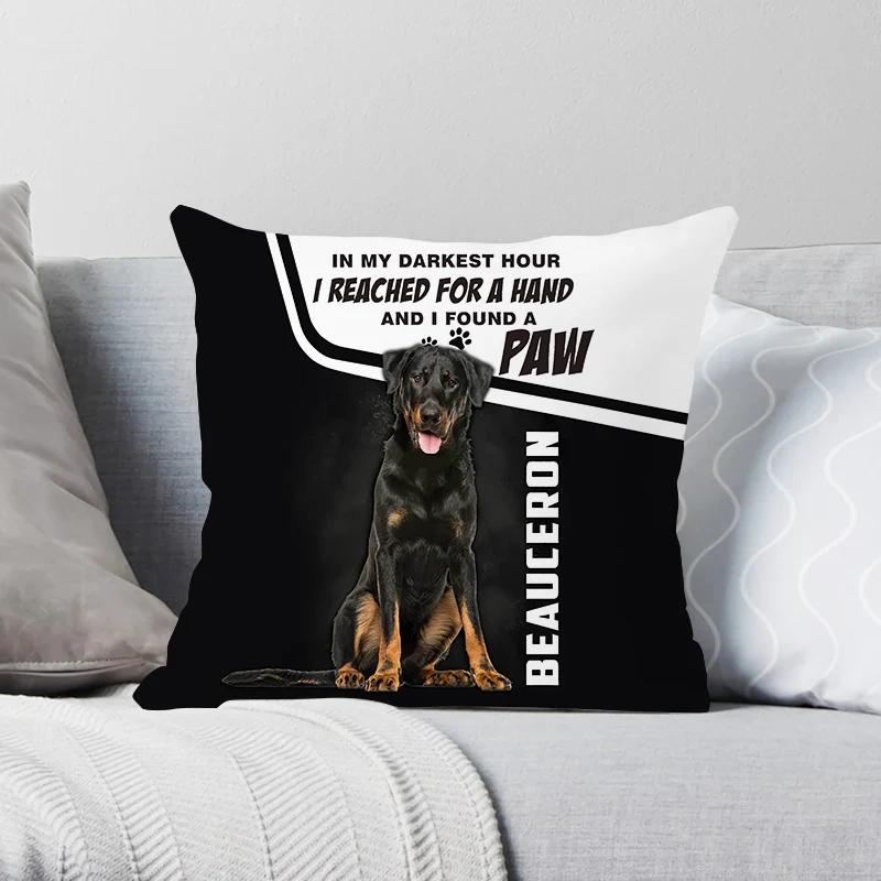 Moda Pet Dog Shih Tzu Pillowcase Cute Animals Cushion Cover Bed Pillowcase for Car Sofa Home Decor Pillow Case Drop Shipping