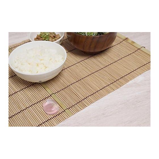Aoba Clear Chopstick Rest, Cherry Blossom Scatter Pink - Transparent Acrylic, Japanese Sakura Design for a Bright and Refreshing Table Setting