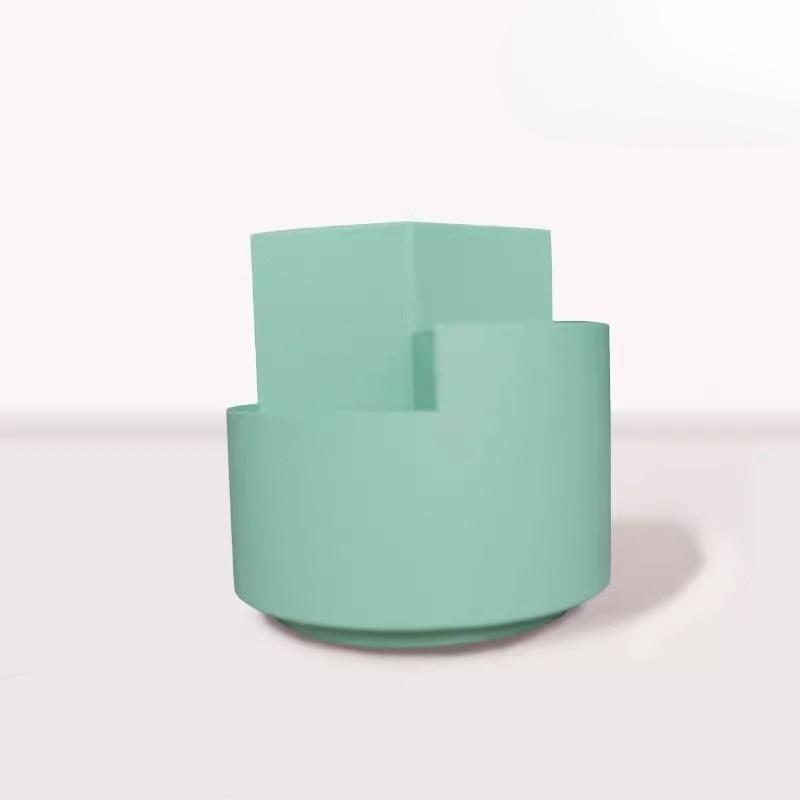Simple Pen Holder Storage Box, Rotating Brush Holder Pen Case, Student Desktop, Office Desktop, Makeup Brush Storage