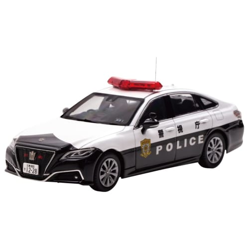 RAI'S 1/43 Scale Toyota Crown (ARS220) 2022 Metropolitan Police Department Expressway Traffic Police Vehicle (Speed ??3) Finished Product