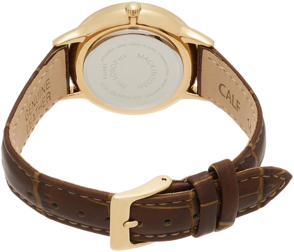 Seiko Watch Mackintosh Philosophy Vintage Mid-Size Watch with Mother-of-Pearl Dial, Brown, Women's, FCAK990