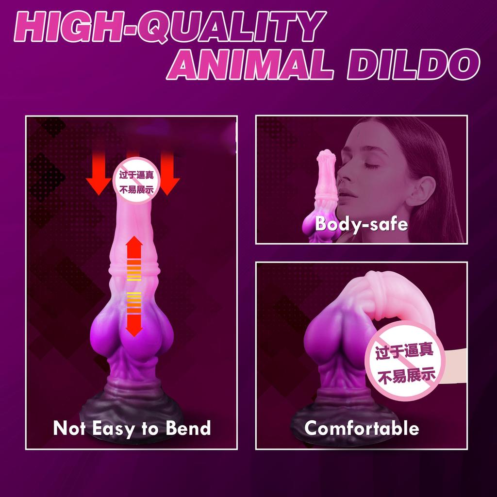 Alien Horse Dog False dildo Alternative Animal Anal Plug SM Sex Female Fist Intercourse Extra Large Long Horse Diao Anal Plug