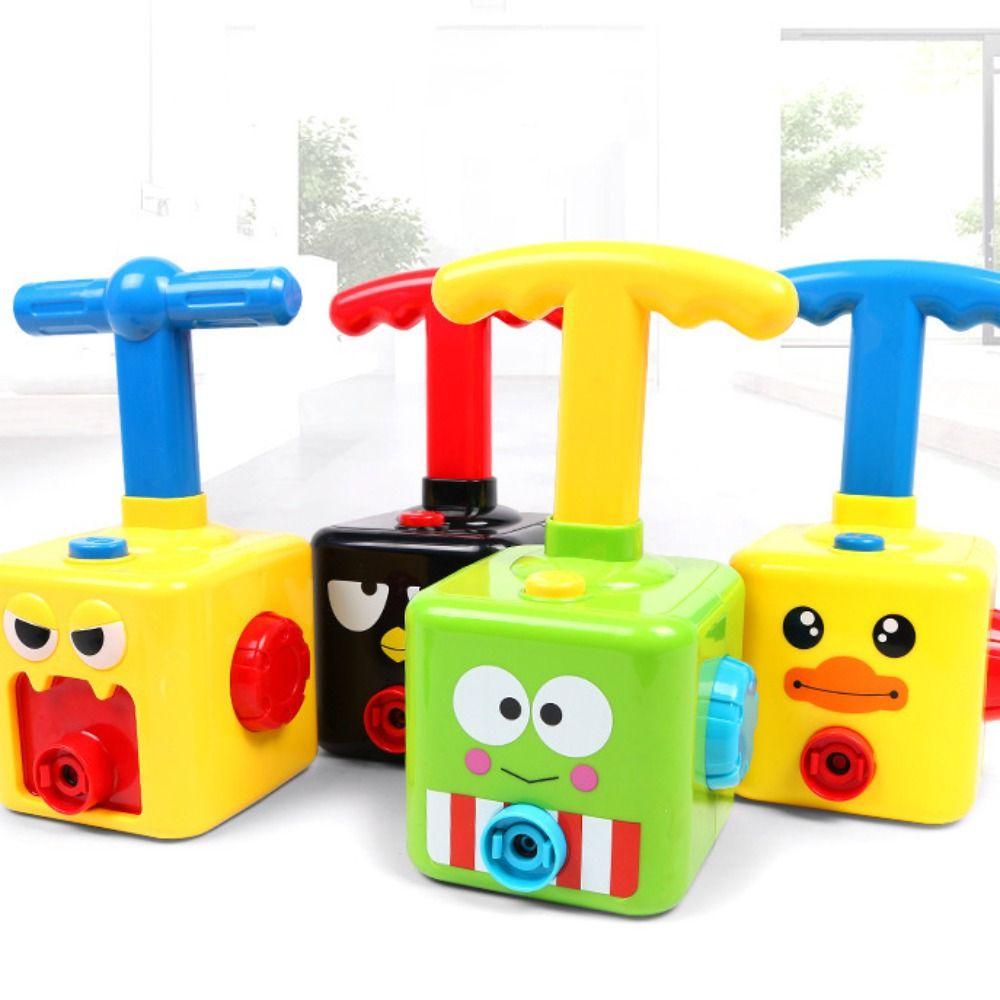 Inertial Pressure Balloon Powered Car Duck Style Inertia Air Power Balloon Car  Science Experiment