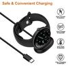 Für Google Pixel Watch 4 41mm/45mm Schlüsselanhänger Smartwatch Ladekabel Leitung Schnellladung mit Seitenhalterung Reise-Ladegeräte Kabellos