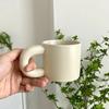 Ceramic Milk Cup Spot Mugs Simple Coffee Mug Couple Cups Coffee Mugs Tea Drinkware Korean Style Fatty Mug Design Splash Ink