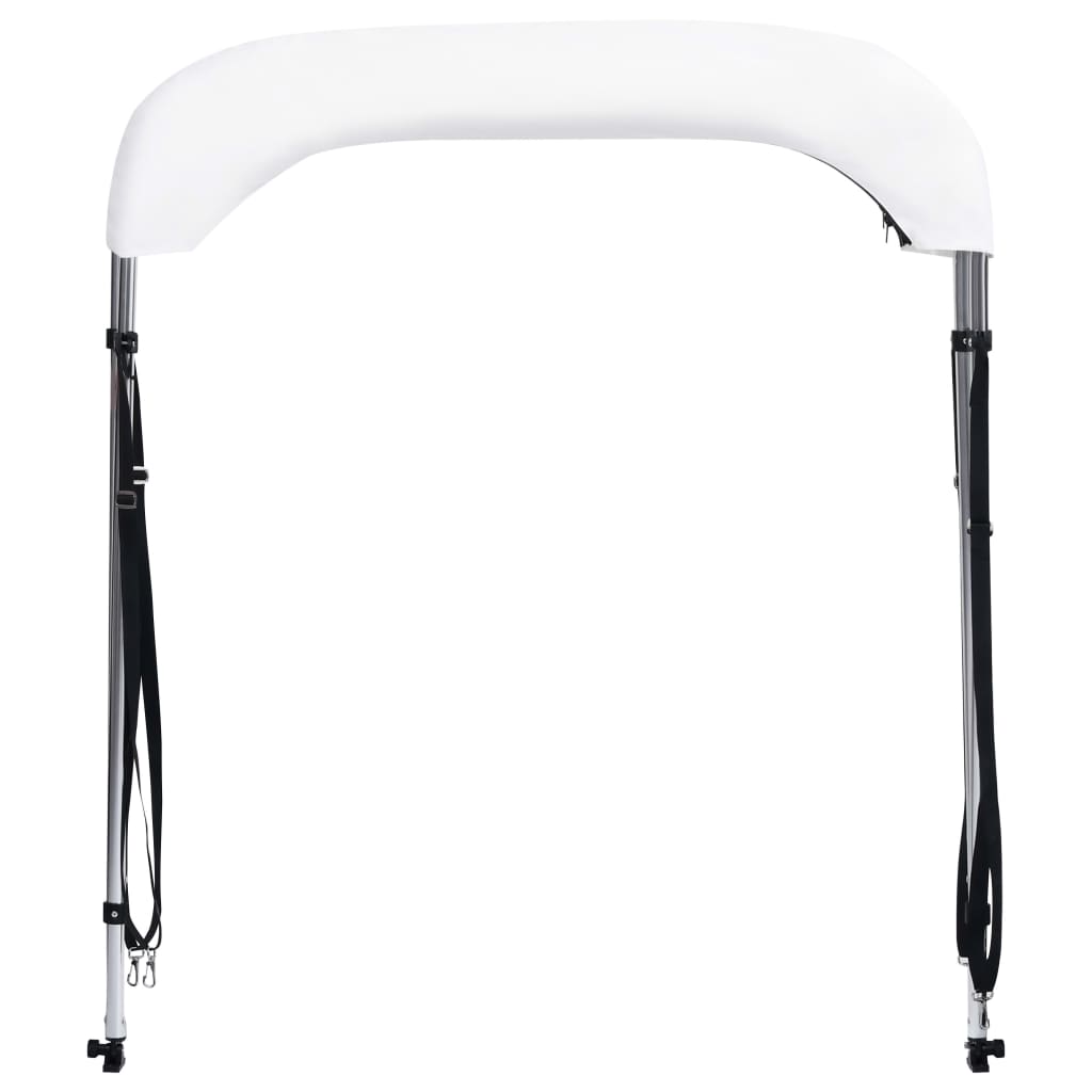 2 Bow Bimini Top White 180 x 130 x 110 cm