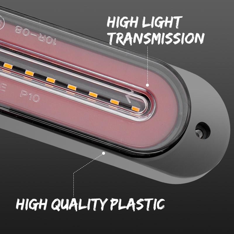 68 led Tail Light 3 in 1 LED Brake Stop Light DRL Rear Turn Signal Lamp Warning Lamp For Truck Trailer RV ATV UTV SUV 12V 24V
