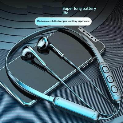 Neck-Hanging Type Neckband Sports Earphone Wireless Earphones With Mic Bluetooth Headset Bluetooth Headphone