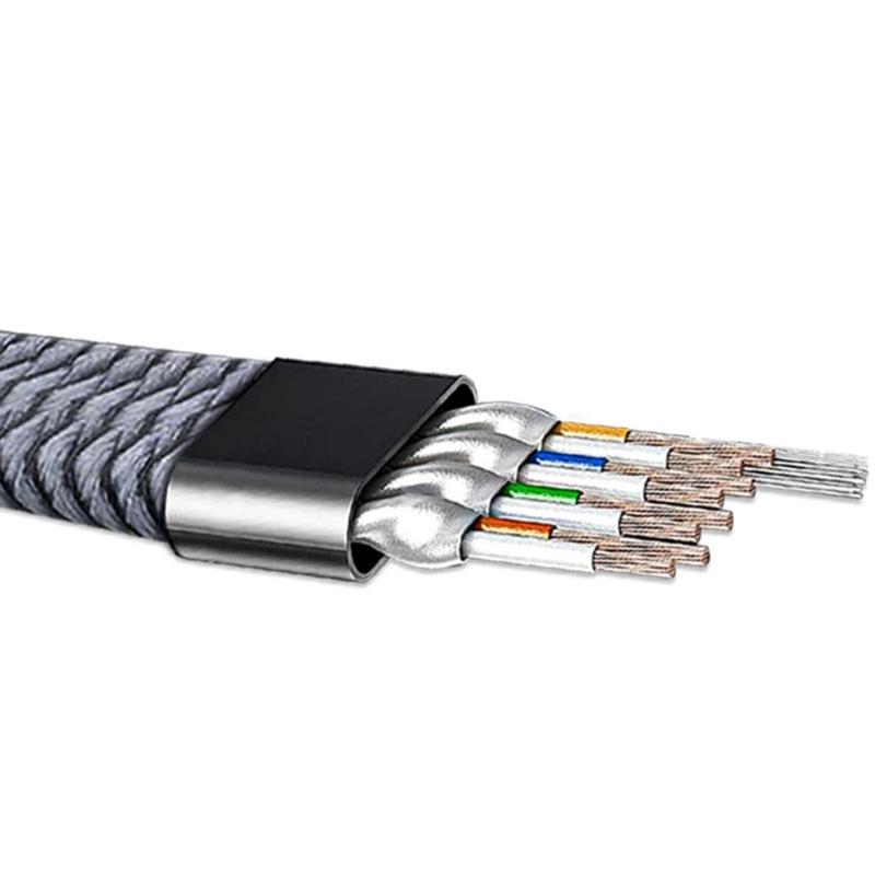 Flat CAT8 Ethernet Cable for Fast Speed 40Gbps Data Transfer and Stable Connection Cord 1-20m Optional