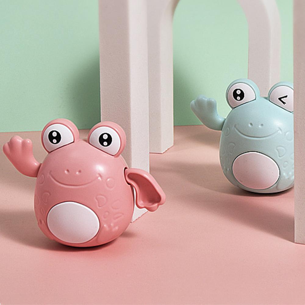 Baby Bathing Toy Cute Cartoon Clockwork Frog Swimming Pool Water Toys