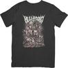 Hellhound Music Unisex Fit for Men & Women Quality Cotton T-Shirt Black