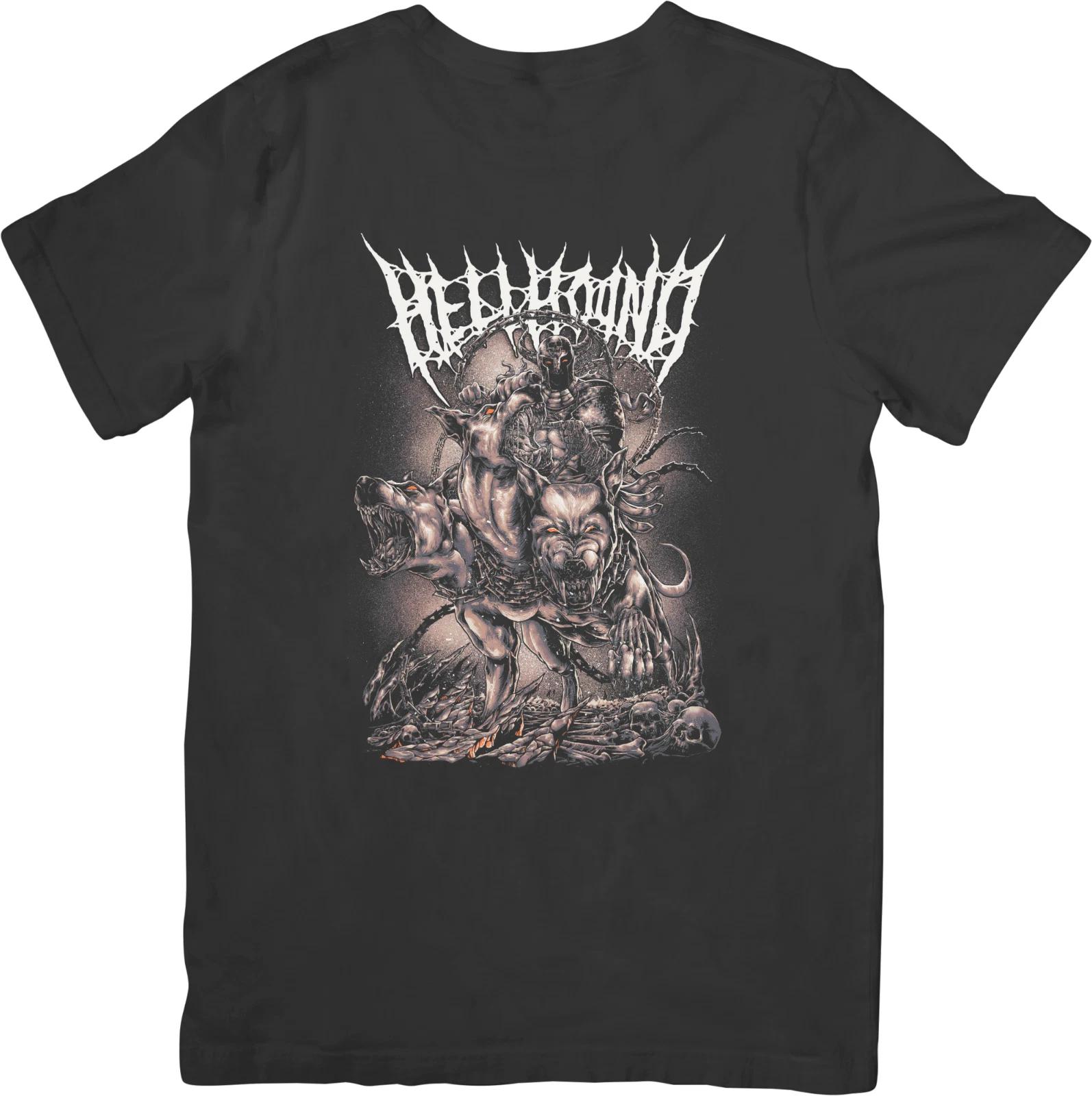 

Hellhound Music Unisex Fit for Men & Women Quality Cotton T-Shirt Black S