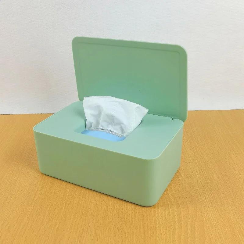 Feuchttücherbox-Abdeckung, Papier-Taschentücher-Aufbewahrungsbox, Papiertuchspender, Heim-Servietten-Organizer, Neue Plastik-Taschentücherbox