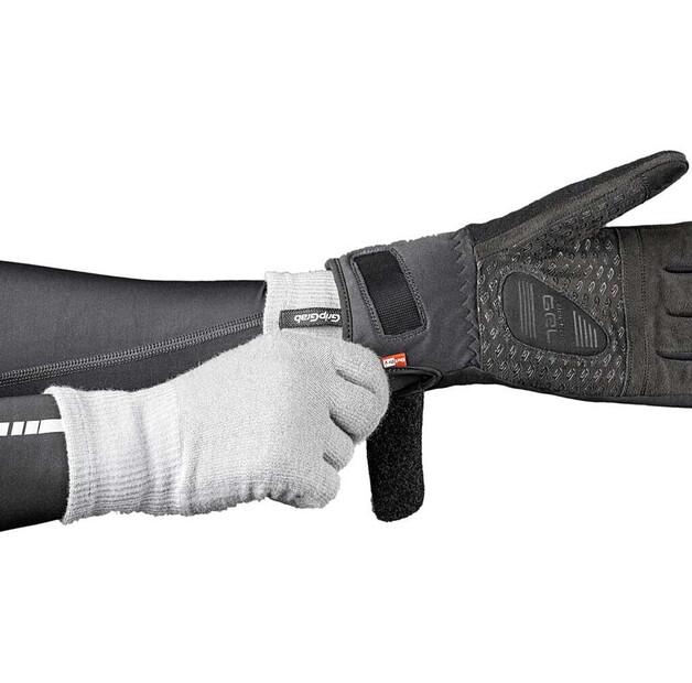 Велосипедные перчатки GripGrab Merino Liner (серый)