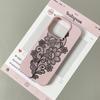 Lace Flower Phone Case For iPhone 13 Case iPhone 16 Pro Max 11 15 14 12 17 Pro Max 15 16 Plus 17Air Silicone Soft Cover Funda