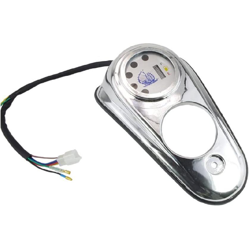 Motorcycle Oil Tank Gauge Assembly Compatible with LIF-an 150-11 QJ 150-3B Compatible with STO-rm Pri-nce EN150 Oil Meter Indicator Frame