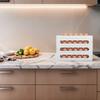 Egg Storage Rack - 4-Tier Auto Rolling - Roll Down Dispenser