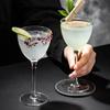 Transparent Cocktail Glasses Cups,Simple Glass Goblet,Classic Champagne Martini Glass Cup,Thin Wine Glasses Cup,Party Bar Tools