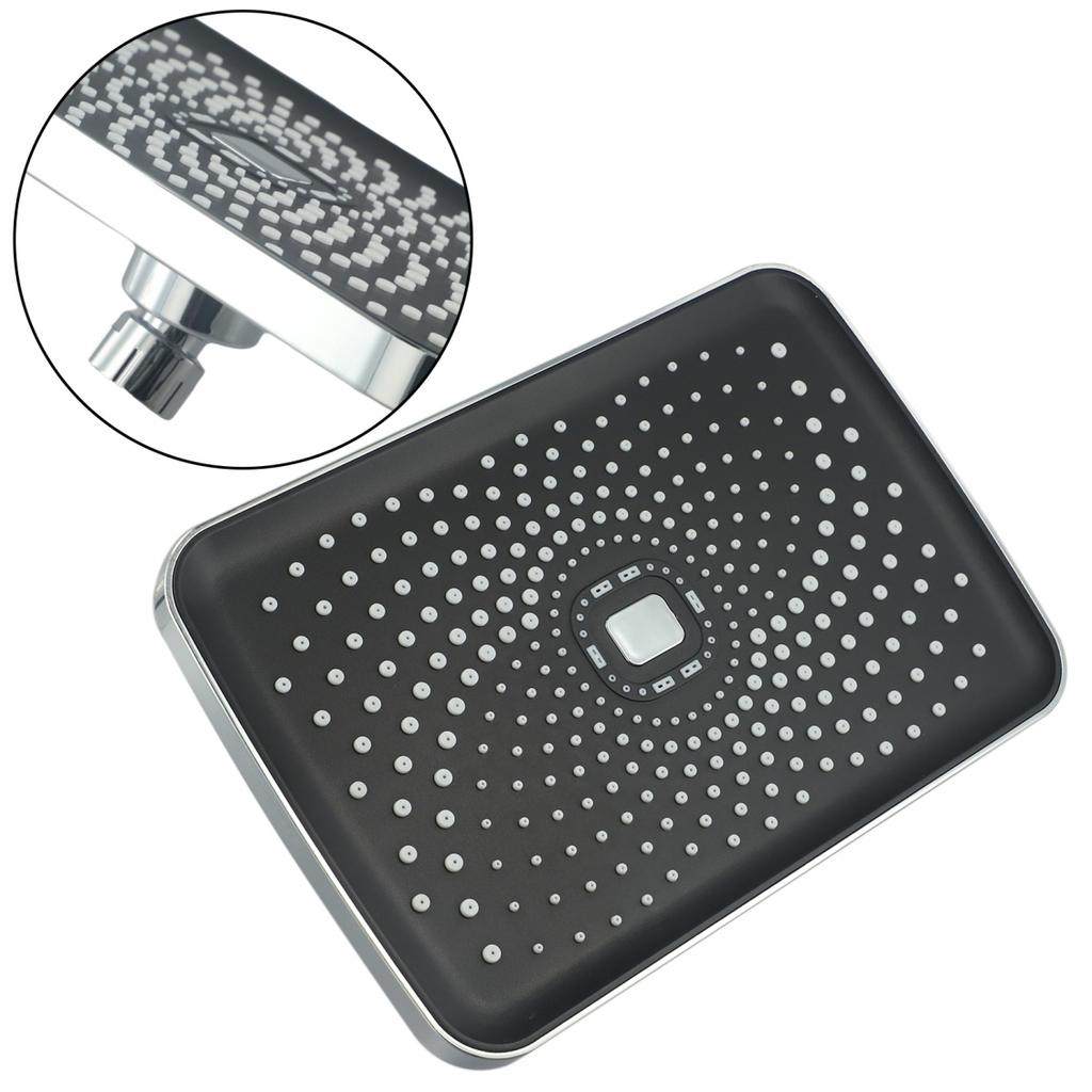 High Pressure Shower Head Rainfall Supercharge Shower