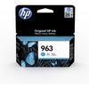 Orijinal HP 963 Cyan Mürekkep Kartuşu (3JA23AE) HP OfficeJet Pro 9010 / 9020 serisi için