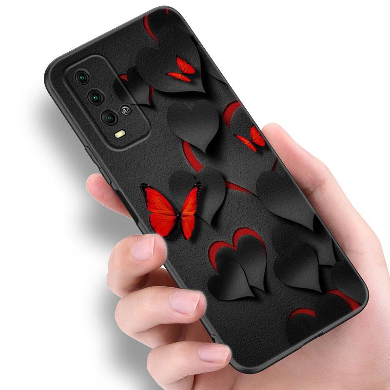 Love On The Finger Kpop Phone Case For Xiaomi Redmi Note 5 6 9T K20 K40 K50 Pro 7A 8A 9A 9C 9i 10A 10C A1 S2 TPU Black Cover