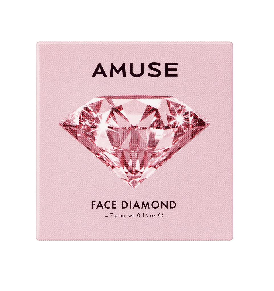 Face Diamond [AMUSE Official] [NEW 4.7g] Multi-Highlighter