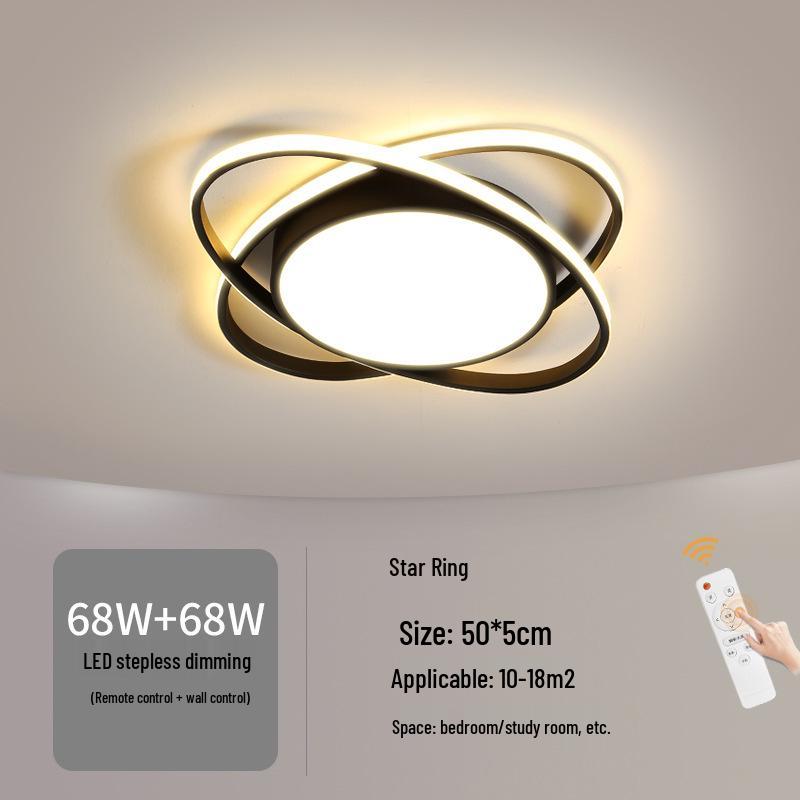 2024 LED Ceiling Light: Modern Minimalist Round Fixture for Bedroom, Living Room, Aisle, Corridor, and Balcony