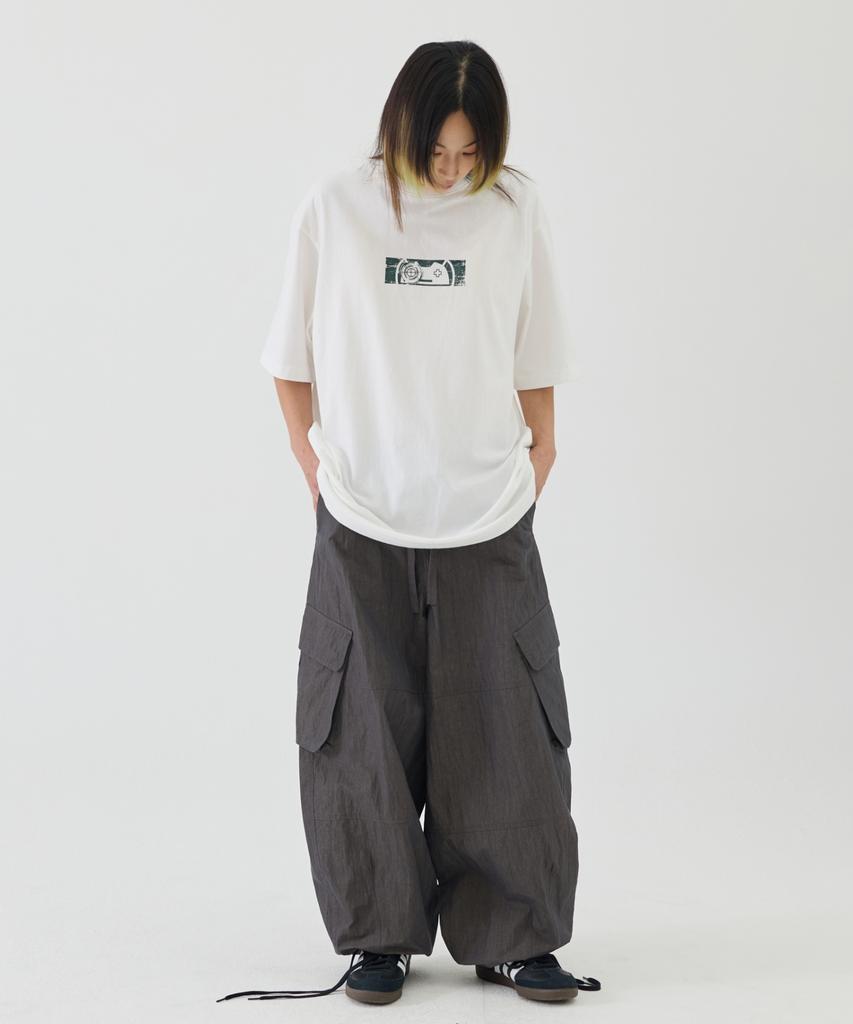 Iseuteuseobiseusyab Glitter Buddies Half T - White