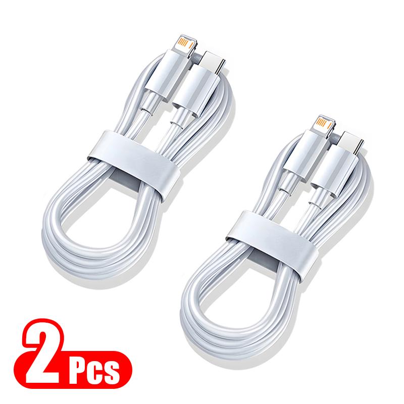 1-3PCS 35W PD Fast Charging USB C Cable for iPhone 16 15 14 Plus 13 12 11 Pro Max USB Data Line Type C Charger Cable Accessories