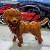 Assembly Small Blocks Toys Animal Model Corgi Dog Dachshund Diamond Blocks Schnauzer Kids Gifts Girls Christmas Present Pet Shop
