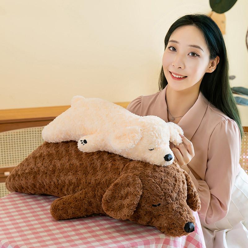 Adorable Ultra Soft Cute Dog Plush Toy With Sleepy Eyes Perfect For Children Gifts