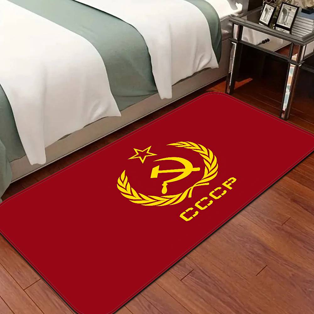 CCCP USSR Soviet  Entrance Door Mat Nordic Style Home Doormat Bathroom-Toilet Mats Bedroom Hotel Decor Mat