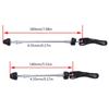 1Pair High-Strength Bicycles Hub Quick Release Lever Mountain Road Bike Wheel Hub Skewers Bicycles Quick Release Skewers