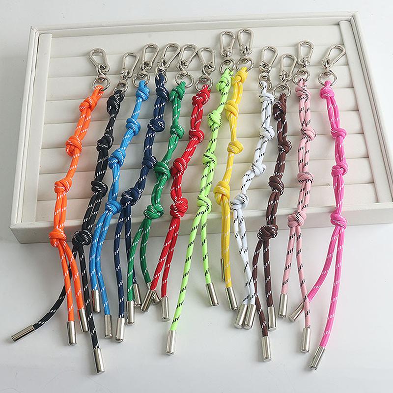 Zubehör Lanyard Farbe Nylonseil Anhänger für Tasche Anhänger Persönlichkeit stilvoll Fußkettchen Armband