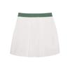 Puma X Qgc Color Block Design Mid Rise Pleated Casual Skirt Women skirts Warm-White 625775-01