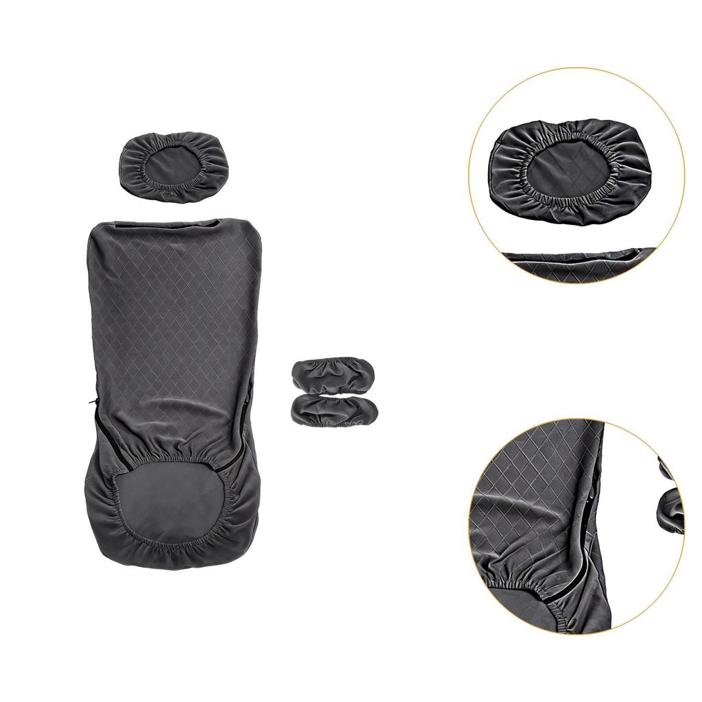 Office Chair Cover Set,Stretchable,Modern,Removable, Comfortable,Washable,Desk Computer Chair Slipcovers for Home Gaming Chair