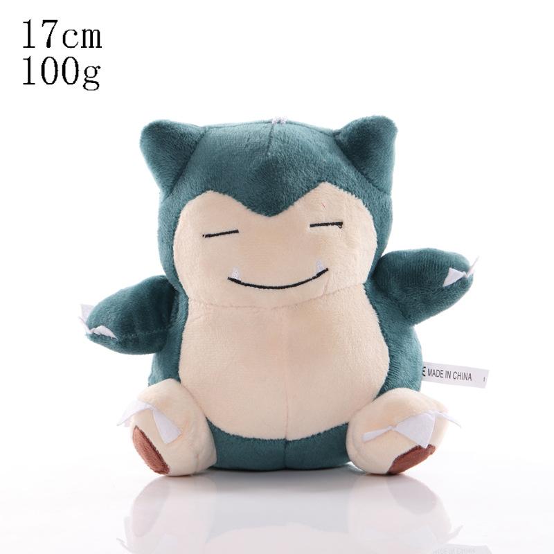 15-26cm Plush Toys Pikachu Charmeleon Snorlax Bulbasaur Gengar Umbreon Mewtwo Anime Cartoon Plush Dolls Children's Gifts