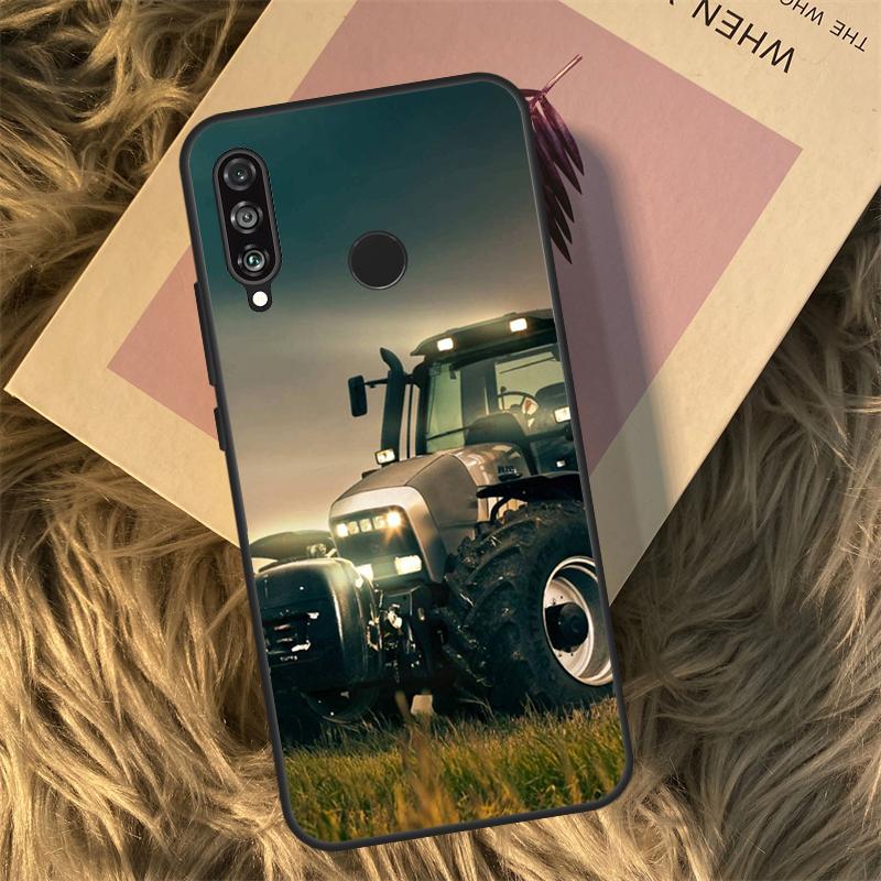 Farm Vehicle Tractor For Huawei Nova 11i 12i 3i 7i 8i 9 10 SE Y60 Y61 Y70 Y72 Y73 Y90 Y91 P20 P30 P40 Lite Case