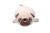 Fluffy Pug Plush a cute and ugly plush toy that makes a great gift for or any Fluffy and this large animal toy cushion makes a great Pillow,