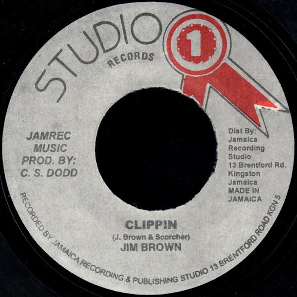 

7inch Record JIM BROWN (2) - Clippin NONE Studio One Jamaica Reggae, Ska & Dub Used