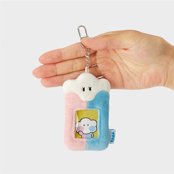 Adorable Line Friends TRUZ SOM Minini Doll Photo Holder Keyring