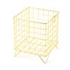 1 Pcs Iron Four Legged Storage Basket Miscellaneous Storage Box Book Tape Snacks Desktop Storage Basket