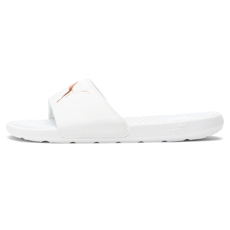 

Puma Крутые спортивные кроссовки Cat Slides белые розово-золотые женские 371016-14 37