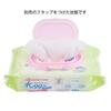 Akachan Honpo Baby Honpo 99% Water Super Flushable Baby Wipes, 90 Sheets X 12 Packs