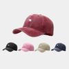 European and American Retro Washed Old Soft Top Cap Women's Tide Versatile Bear Embroidered Baseball Cap Men's Casual Sun Hat