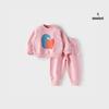 Kleinkind Herbst Sweatshirt & Sweatpants Set für Jungen und Mädchen