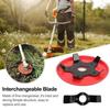 2Pcs Time-saving Lawn Mower Weeding Plate Dual-use Universal Weeding Head Garden Tools